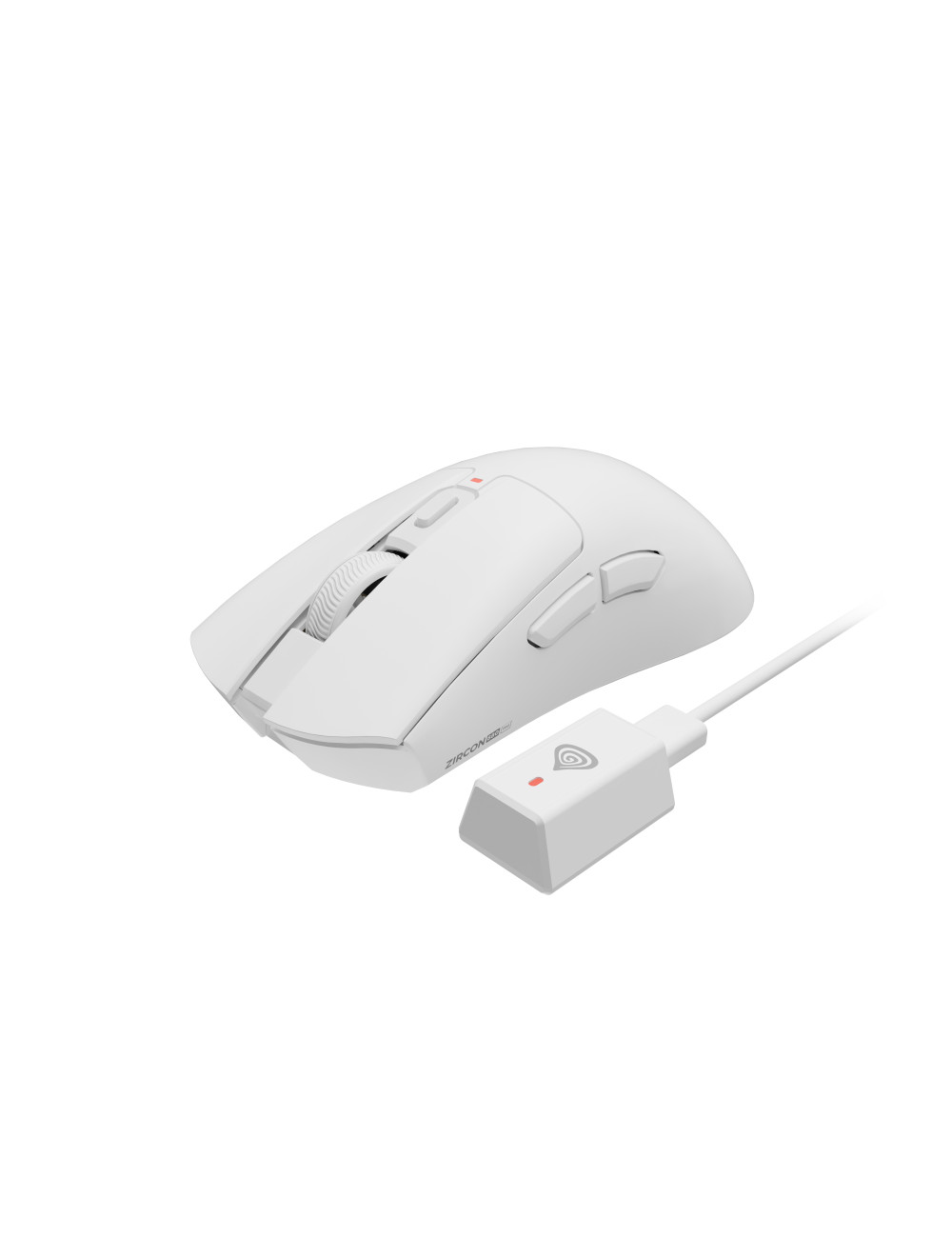 Genesis Gaming Mouse | Zircon 880 Pro 8k | Wireless | 2.4GHz, Bluetooth | White