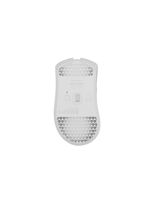 Genesis Gaming Mouse | Zircon 880 Pro 8k | Wireless | 2.4GHz, Bluetooth | White