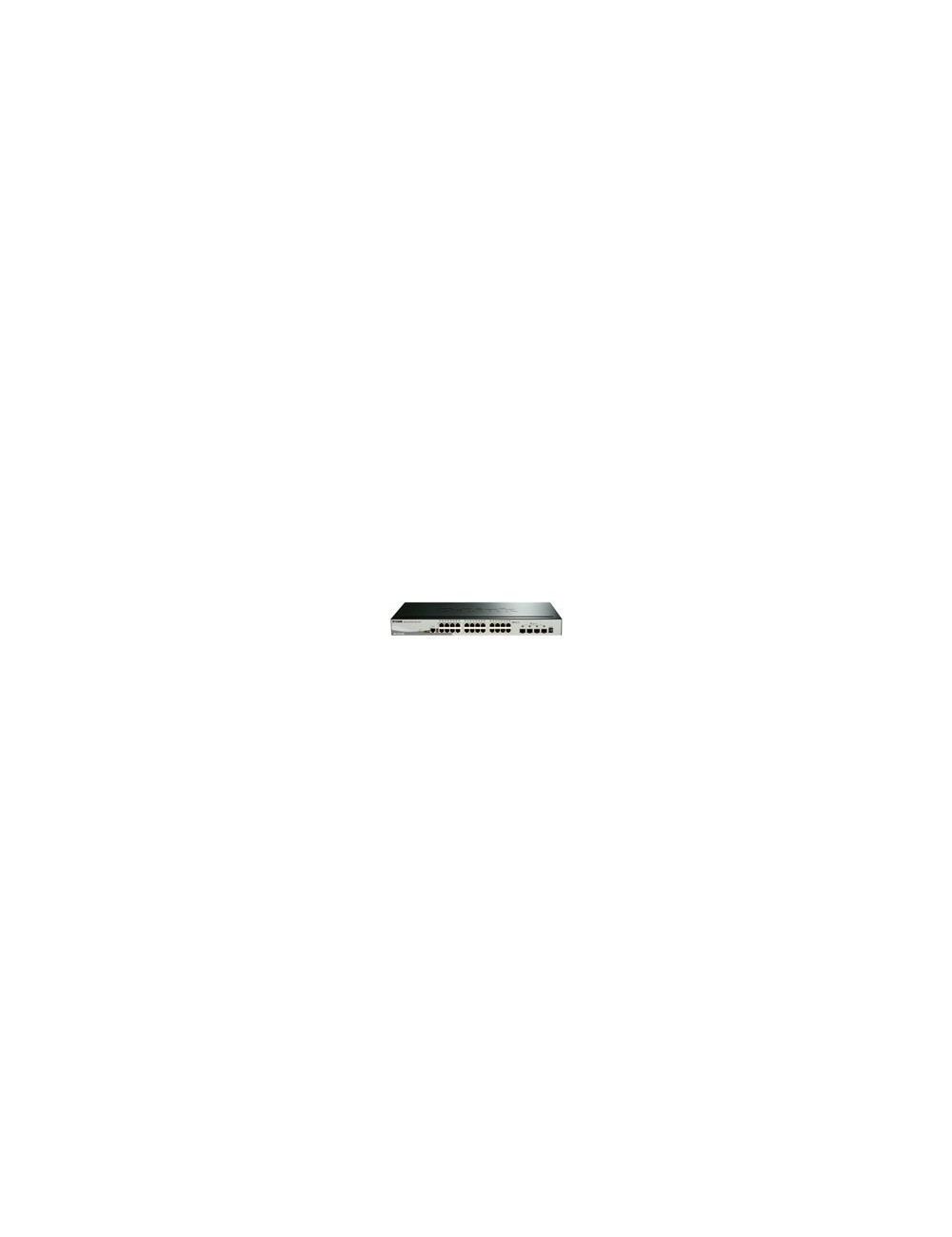 D-LINK 28-Port Smart Stack Switch 4x 10G