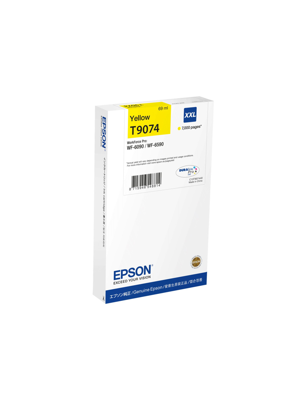 Epson WF-6XXX | Ink cartridge XXL | Yellow