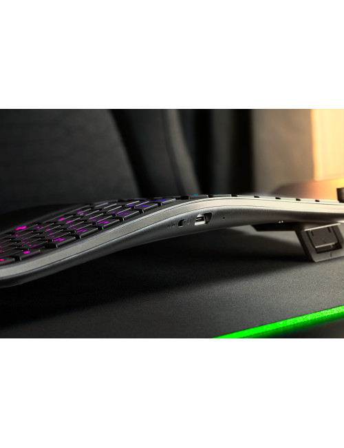 Razer Pro Type Ergo | Keyboard | Wireless | US | Bluetooth | Scissor-switch membrane