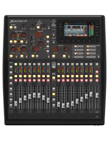 Behringer X32 audio mixer...