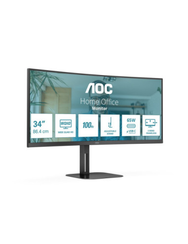 AOC V5 CU34V5C/BK computer...