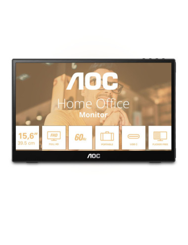 Monitor AOC 15,6" 16T3EA USB-C
