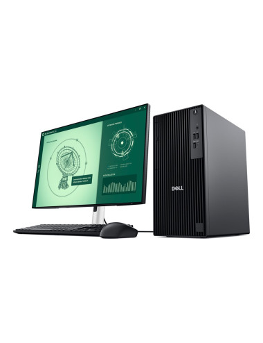 Dell Pro | QCT1250 | Desktop | Tower | Intel Core Ultra 5 | 235 | Internal memory 16 GB | Solid-state drive capacity 512 GB | In