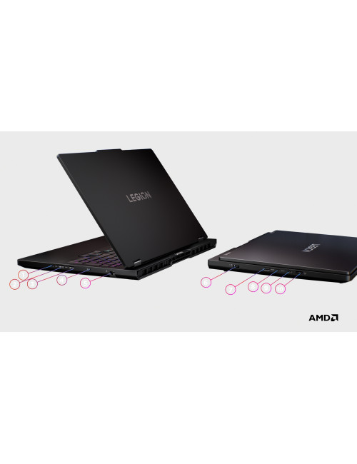 Lenovo Legion Pro 5 16AFR10 | Eclipse Black | 16 " | OLED | WQXGA | 2560 x 1600 pixels | 165 Hz | Glossy | AMD Ryzen 9 | 9955HX 