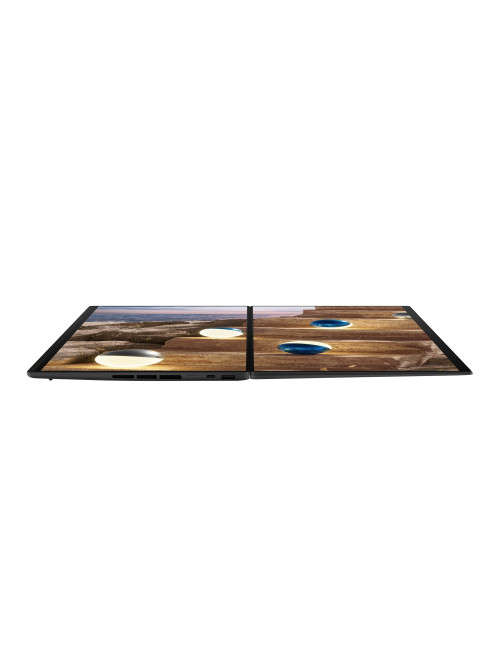 Asus | Zenbook Duo UX8407AA-SN066W | Moher Gray | 14 " | OLED | Touchscreen | 2.8K | 2880 x 1800 pixels | 144 Hz | Anti-Reflecti