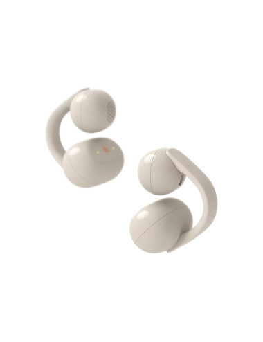 Sony | Earbuds | LinkBuds WF-LC900 Clip | Bluetooth | Open-Ear | Greige | Wireless