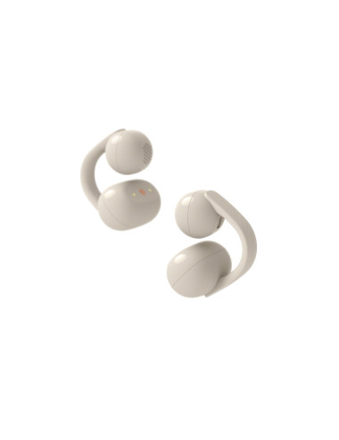 Sony | Earbuds | LinkBuds WF-LC900 Clip | Bluetooth | Open-Ear | Greige | Wireless