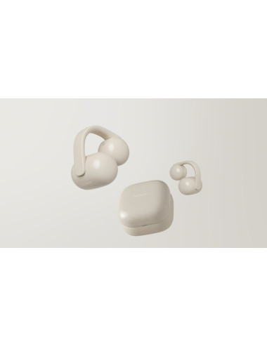 Sony | Earbuds | LinkBuds WF-LC900 Clip | Bluetooth | Open-Ear | Greige | Wireless