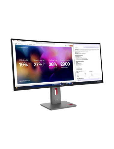 Lenovo | ThinkVision P40WD-40 | 39.7 " | IPS | WUHD | 21:9 | 120 Hz | 4ms GtG (Extreme mode) / 6ms GtG (Typical mode) ms | 5120 