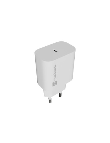 Natec Ribera USB Charger 1X USB-C 20W, White