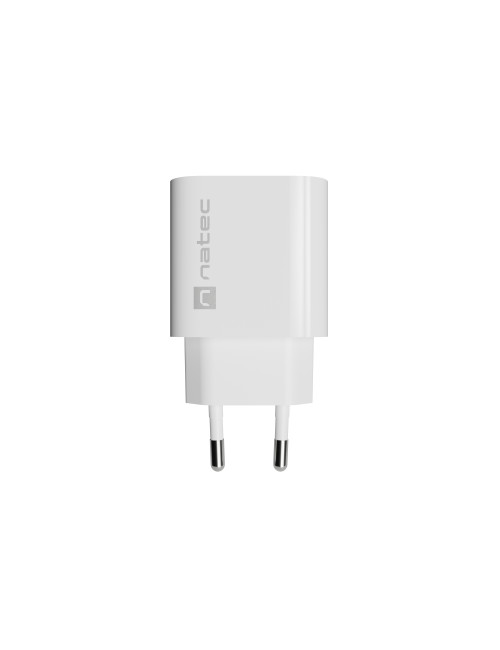 Natec Ribera USB Charger 1X USB-C 20W, White