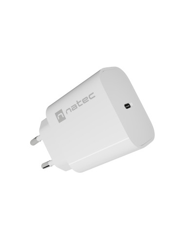 Natec Ribera USB Charger 1X USB-C 20W, White
