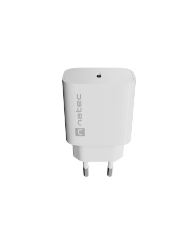 Natec Ribera USB Charger 1X USB-C 20W, White