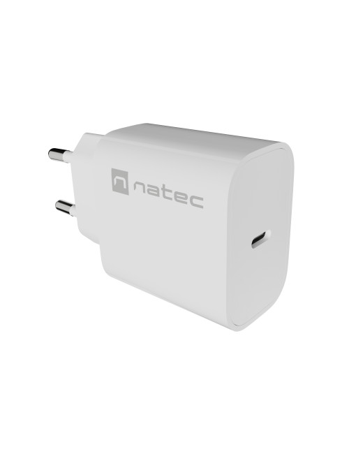 Natec Ribera USB Charger 1X USB-C 20W, White