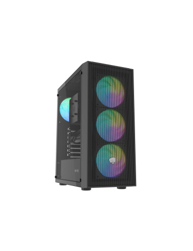 Fury PC Case | SHOBO SH8F ARGB | Black | Midi Tower