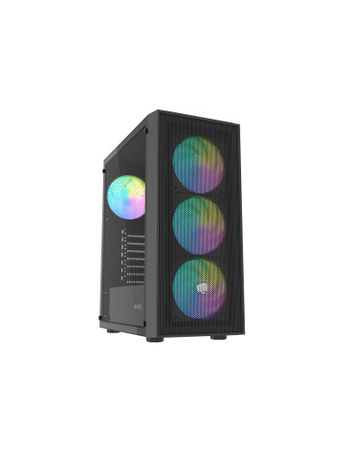 Fury PC Case | SHOBO SH8F ARGB | Black | Midi Tower