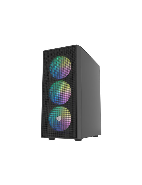 Fury PC Case | SHOBO SH8F ARGB | Black | Midi Tower