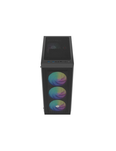 Fury PC Case | SHOBO SH8F ARGB | Black | Midi Tower