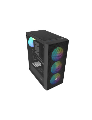 Fury PC Case | SHOBO SH8F ARGB | Black | Midi Tower
