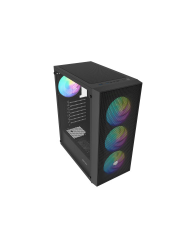 Fury PC Case | SHOBO SH8F ARGB | Black | Midi Tower