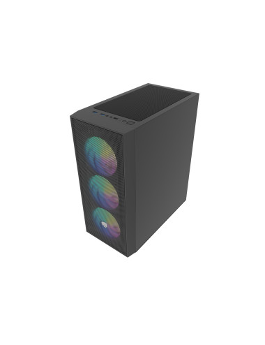 Fury PC Case | SHOBO SH8F ARGB | Black | Midi Tower