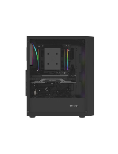 Fury PC Case | SHOBO SH8F ARGB | Black | Midi Tower