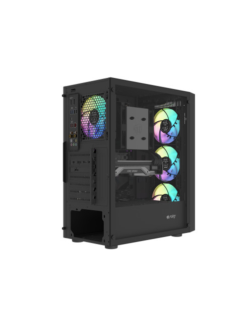 Fury PC Case | SHOBO SH8F ARGB | Black | Midi Tower