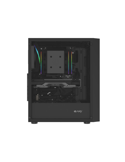 Fury PC Case | SHOBO SH8F | Black | Midi Tower