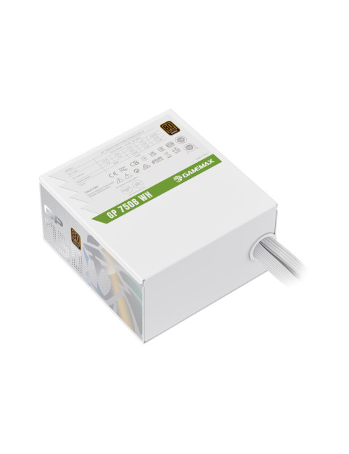 Gamemax PSU | GP 750B WH | 750 W | Bronze | White | Non-Modular
