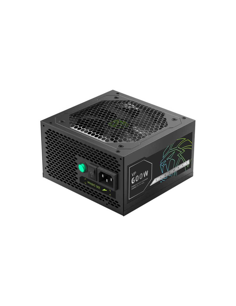 Gamemax PSU | VP 600S | 600 W | Bronze | Non-Modular