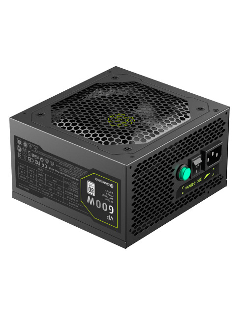 Gamemax PSU | VP 600S | 600 W | Bronze | Non-Modular