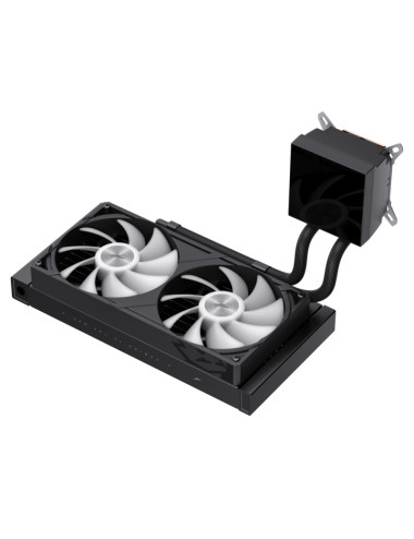 Gamemax CPU Liquid Cooler | GLACIER 240 LCD BK | Black