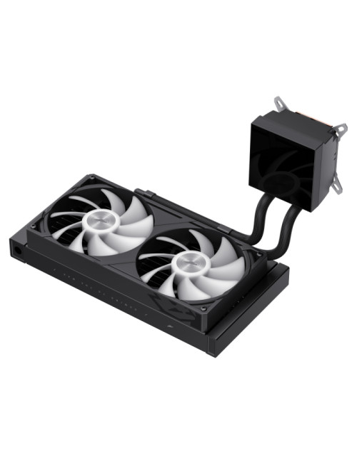Gamemax CPU Liquid Cooler | GLACIER 240 LCD BK | Black