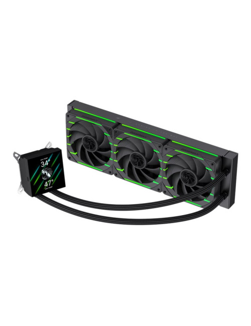 Gamemax CPU Liquid Cooler | HAILSTORM 360 LCD BK | Black