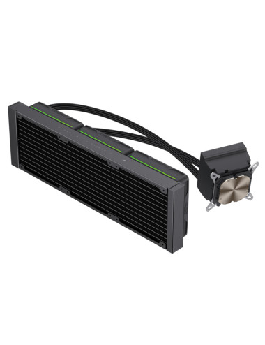 Gamemax CPU Liquid Cooler | HAILSTORM 360 LCD BK | Black