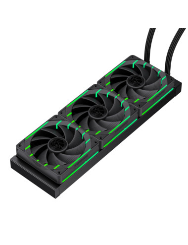 Gamemax CPU Liquid Cooler | HAILSTORM 360 LCD BK | Black