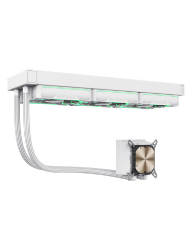 Gamemax CPU Liquid Cooler | HAILSTORM 360 LCD WH | White