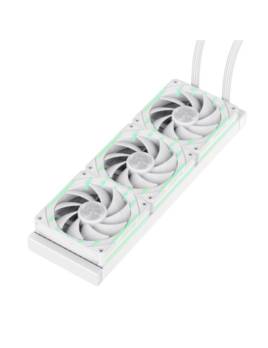 Gamemax CPU Liquid Cooler | HAILSTORM 360 LCD WH | White