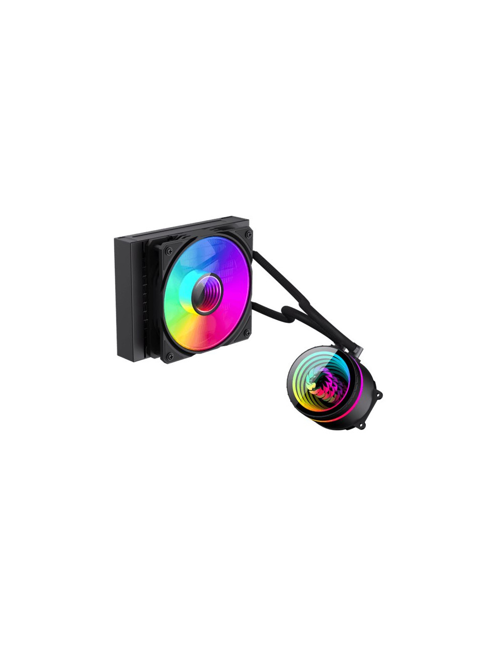 Gamemax CPU Liquid Cooler | ICEBURG 120 BK | Black