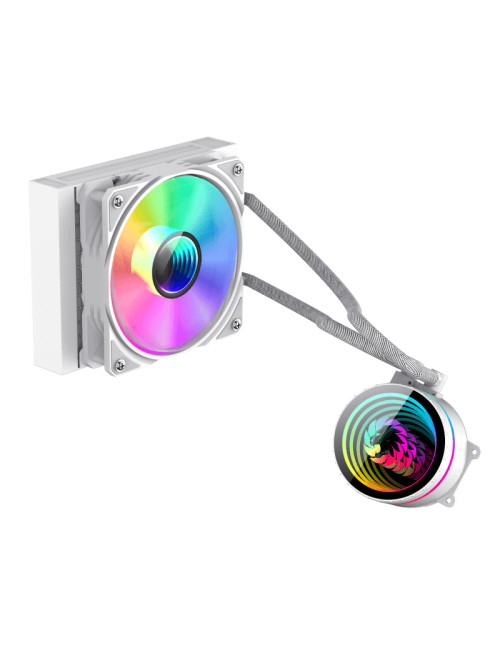 Gamemax CPU Liquid Cooler | ICEBURG 120 WT | White