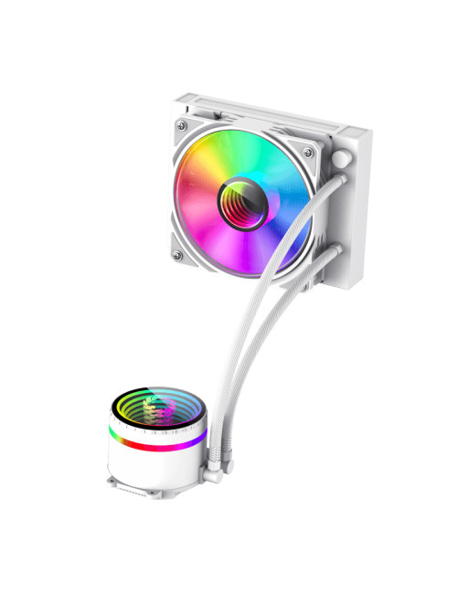Gamemax CPU Liquid Cooler | ICEBURG 120 WT | White