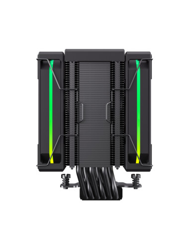 Gamemax CPU Air Cooler | SIGMA 620 LCD BK | Black