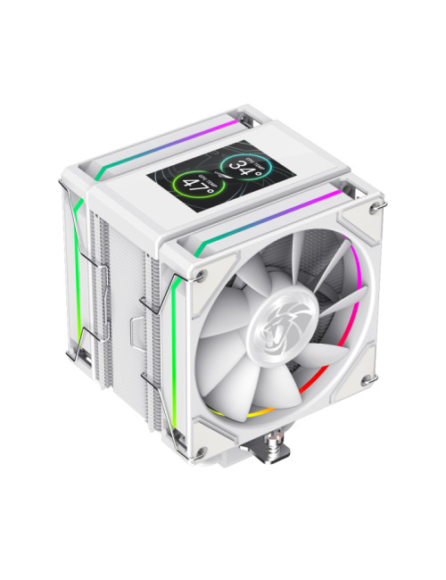 Gamemax CPU Air Cooler | SIGMA 620 LCD WH | White