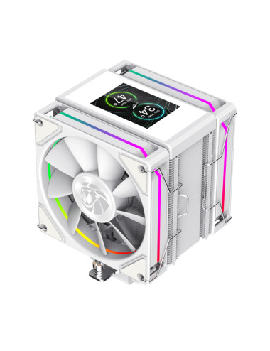 Gamemax CPU Air Cooler | SIGMA 620 LCD WH | White