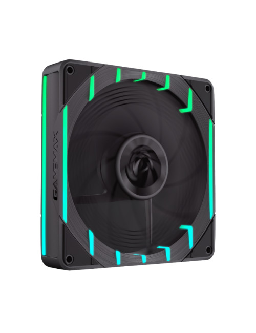 Gamemax Case Fan | TORNADO T12 ARGB-R | Black