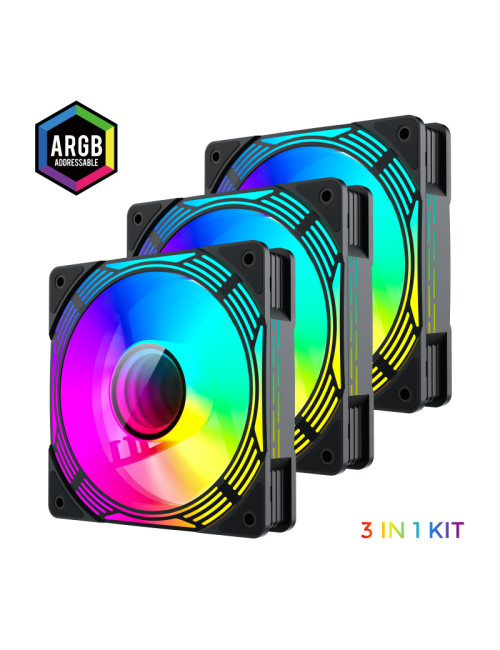 Gamemax Case Fan | KF300 BK | Black