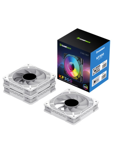 Gamemax Case Fan | KF300 WH | White