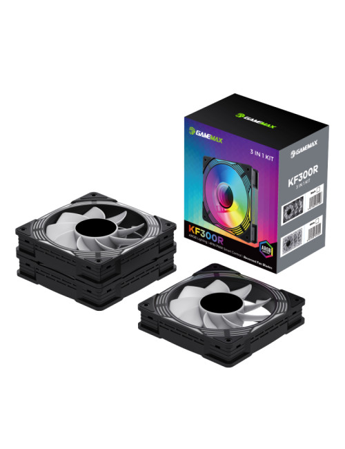 Gamemax Case Fan | KF300R BK | Black